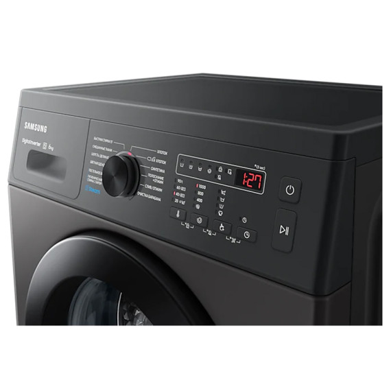 Samsung სარეცხი მანქანა 6 KG, Dark Gray 130740, 4 image