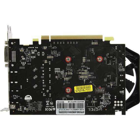 AFOX ვიდეო დაფა Radeon RX560 4GB GDDR5 128Bit DVI HDMI DP ATX DUAL FAN AFRX560-4096D5H4-V2, 6 image