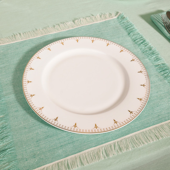 თეფში (2ც) - ბედიის ბარძიმი - ფაიფური - 25სმ, 2 image