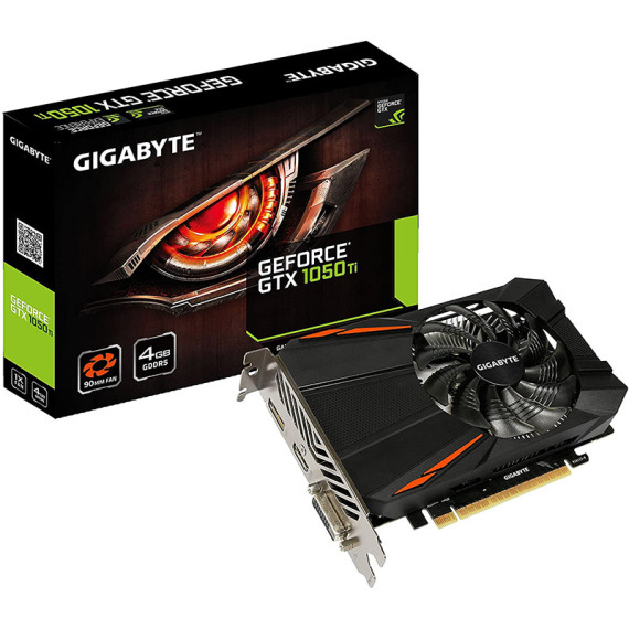 Gigabyte ვიდეო დაფა GeForce GTX1050TI 4GB DDR5 128bit DP-HDMI-DVI not LHR