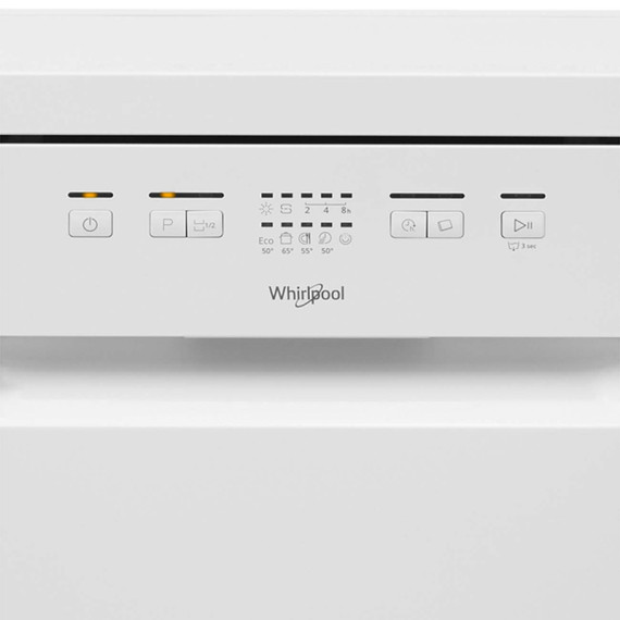 Whirlpool ჭურჭლის სარეცხი მანქანა WSFE 2B19 EU 10 complect, White, 2 image