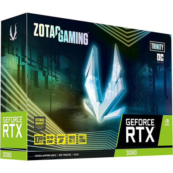 ZOTAC ვიდეო დაფა GeForce RTX3080 10GB GDDR6X TRINITY OC GAMING LHR, 7 image