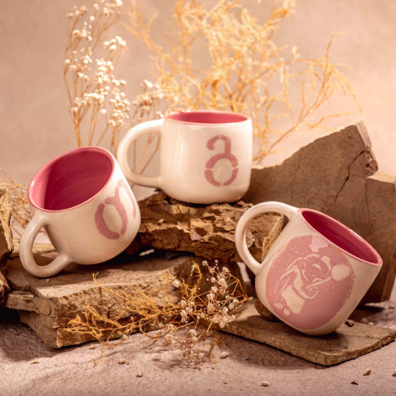 ჭიქა - გოგო ბუშტით - ხელნაკეთი, 4 image