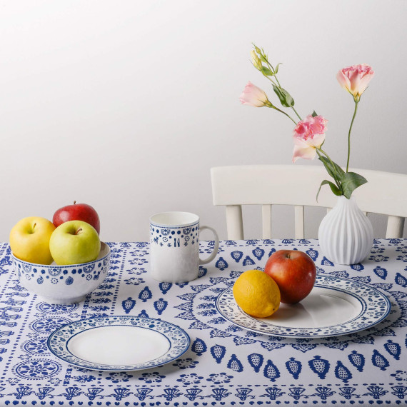 კომპლექტი (8ც) - ინდიგო - ფაიფური - BlueTabla, 2 image