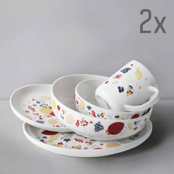 თეფში (2ც) - ქვევრები - 24სმ, 4 image