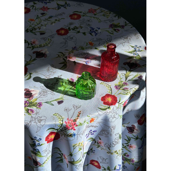 სუფრა - ქართული ფლორა, ზომა: 140 x 140 სმ, 2 image