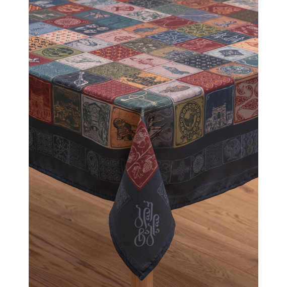 სუფრა ქართული, ზომა: 210 x 140 სმ, აირჩიეთ მასალა: პოლიესტერი, 8 image