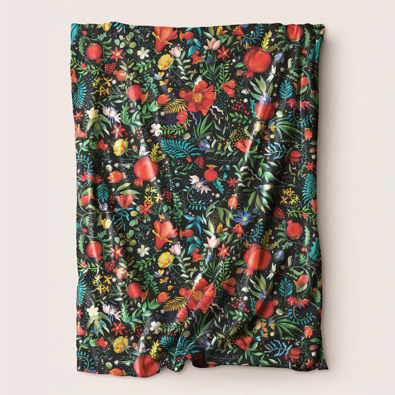 პლედი - ბროწეულების ბაღი - შავი