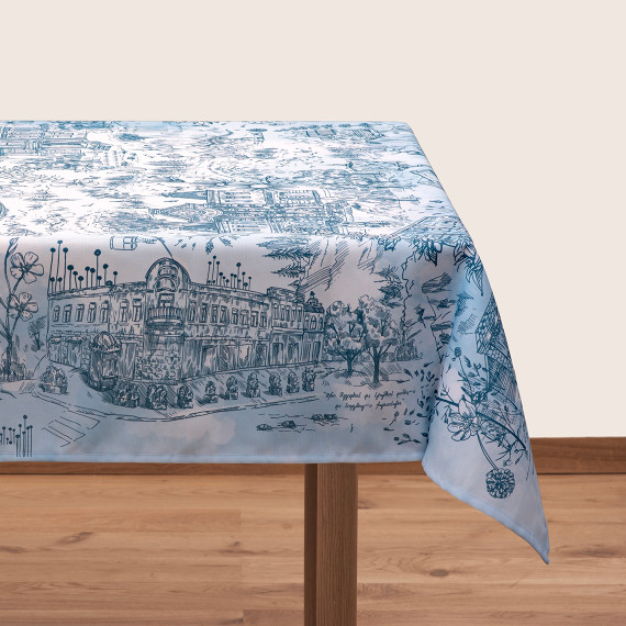 სუფრა - იმერეთი, ზომა: 210 x 140 სმ, აირჩიეთ მასალა: პოლიესტერი, 10 image