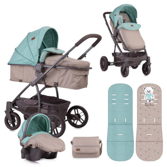 Lorelli ეტლის კომპლექტი S500 მწვანე  (ლორელი)