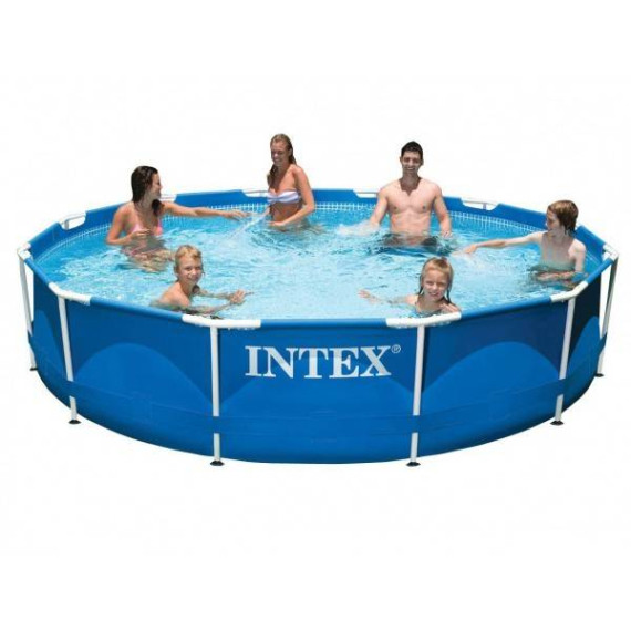 აუზი კარკასული 3.7x0.8 უფილტრო - Intex, 3 image