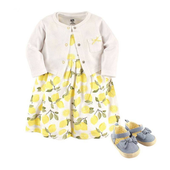 მოსაცმელის, კაბის და ფეხსაცმლის ნაკრები – ლიმნები