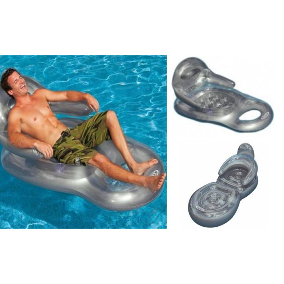 წყლის სავარძელი ნაცრისფერი - Intex, 2 image