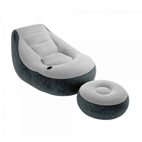 სავარძელი პუფით  - Intex, 5 image სავარძელი პუფით  - Intex, 5 image