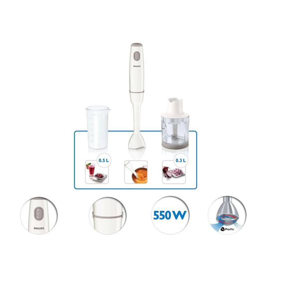 Philips ხელის ბლენდერი HR1602-00 (ფილიპსი), 2 image