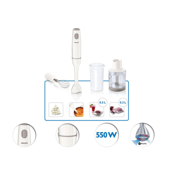Philips ხელის ბლენდერი HR1603-00 (ფილიპსი), 7 image