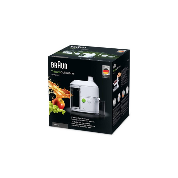 Braun წვენსაწური SJ3000WH (ბრაუნი), 5 image