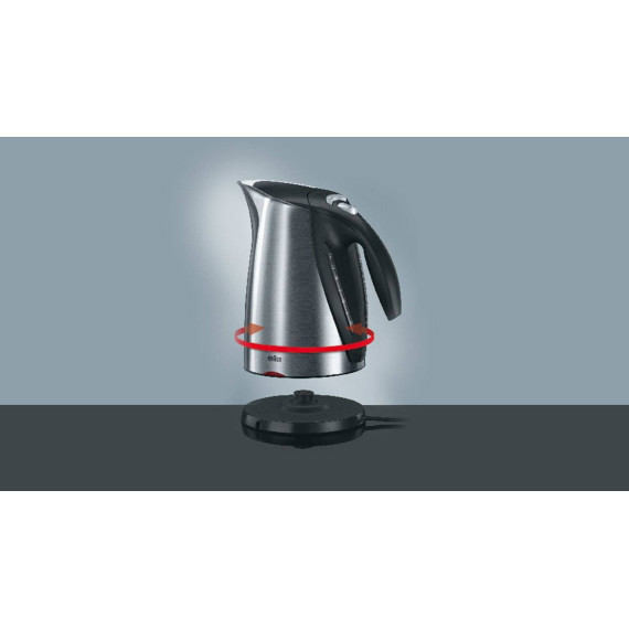 ელექტრო ჩაიდანი - Braun WK600 Metal, 2 image