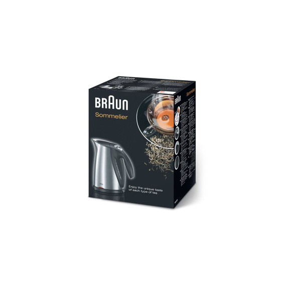 ელექტრო ჩაიდანი - Braun WK600 Metal, 4 image