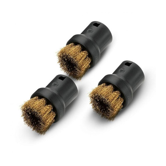 მრგვალი ფუნჯების ნაკრები სპილენძის ჯაგრისით Karcher