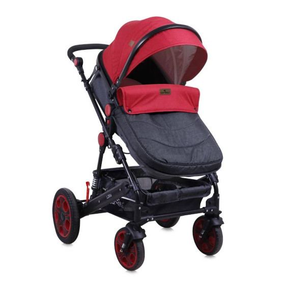 Lorelli ტრანსფორმერი ეტლი LORA წითელი (ლორელი), 3 image