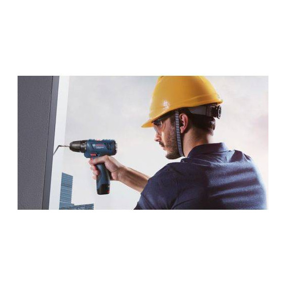 სახრახნისი ელ. BOSCH GSR 120-LI + კუთხსახეხი GWS 10.8-76 V-EC, 2 image