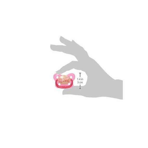 მანათობელი ორთოდონტული სილიკონის მატყუარა ვარდისფერი (0-6 თვე) - Dr.brown's, 6 image მანათობელი ორთოდონტული სილიკონის მატყუარა ვარდისფერი (0-6 თვე) - Dr.brown's, 6 image