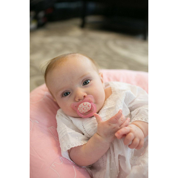 მანათობელი ორთოდონტული სილიკონის მატყუარა ვარდისფერი (0-6 თვე) - Dr.brown's, 7 image მანათობელი ორთოდონტული სილიკონის მატყუარა ვარდისფერი (0-6 თვე) - Dr.brown's, 7 image