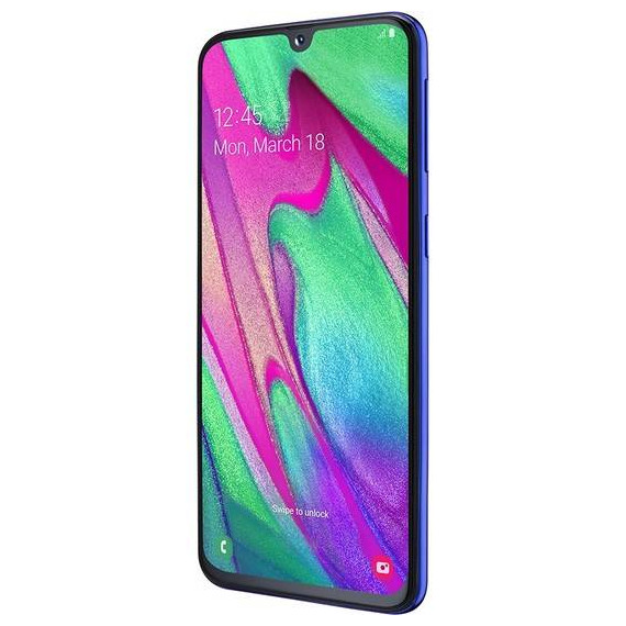 Samsung მობილური ტელეფონი Galaxy A40 (A405F) 64GB LTE Duos Blue (სამსუნგი), 16 image