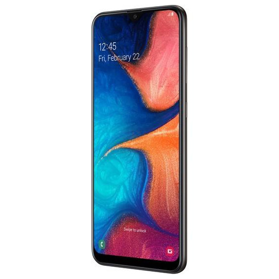 Samsung მობილური ტელეფონი Galaxy A20 (A205F) LTE Duos Black (სამსუნგი), 4 image