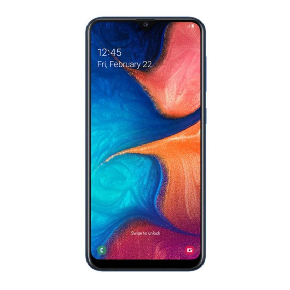 Samsung მობილური ტელეფონი Galaxy A20 (A205F) LTE Duos Blue (სამსუნგი)