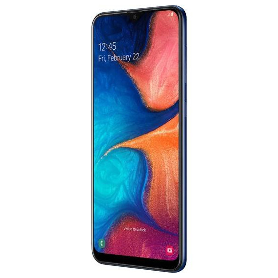 Samsung მობილური ტელეფონი Galaxy A20 (A205F) LTE Duos Blue (სამსუნგი), 5 image