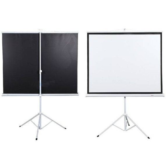 პროექტორის ეკრანი - ALLSCREEN TRIPOD PROJECTION SCREEN 200X200CM HD FABRIC CTP-8080 110 inch, 2 image