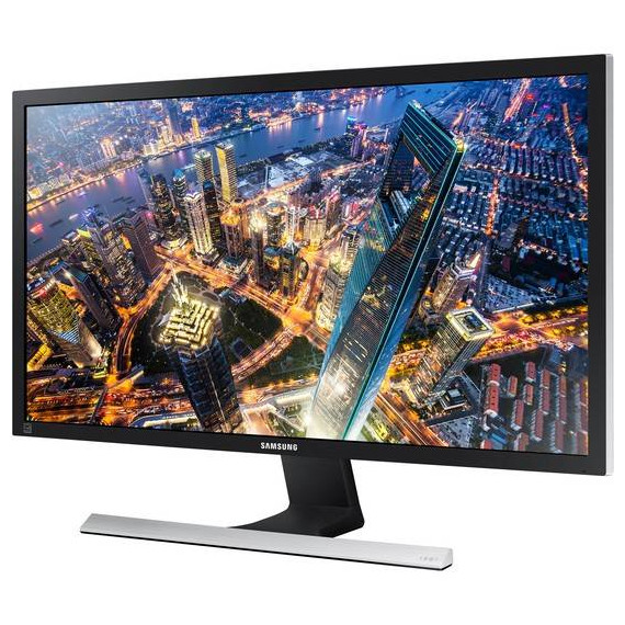 მონიტორი - Samsung LU28E590DS Black, 2 image