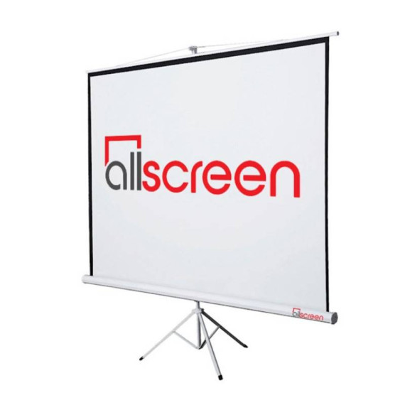 პროექტორის ეკრანი - ALLSCREEN TRIPOD PROJECTION SCREEN 160X160CM HD FABRIC CTP-6363