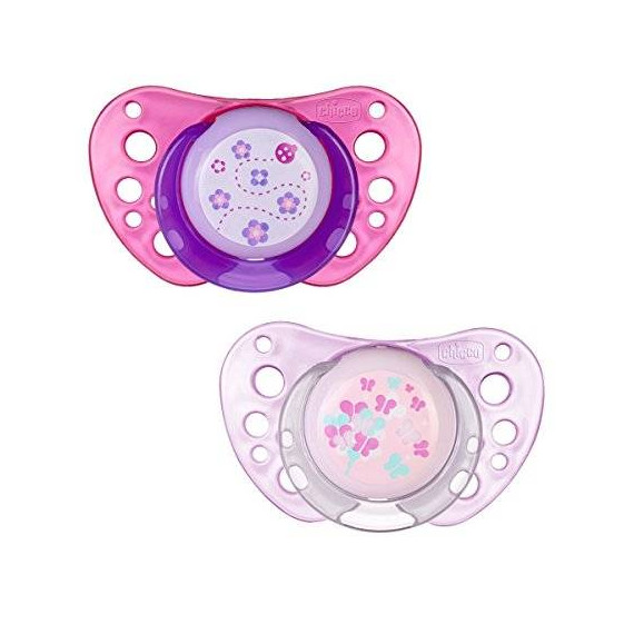 სილიკონის მატყუარა 2ც (6-12 თვე) - Chicco, 2 image სილიკონის მატყუარა 2ც (6-12 თვე) - Chicco, 2 image