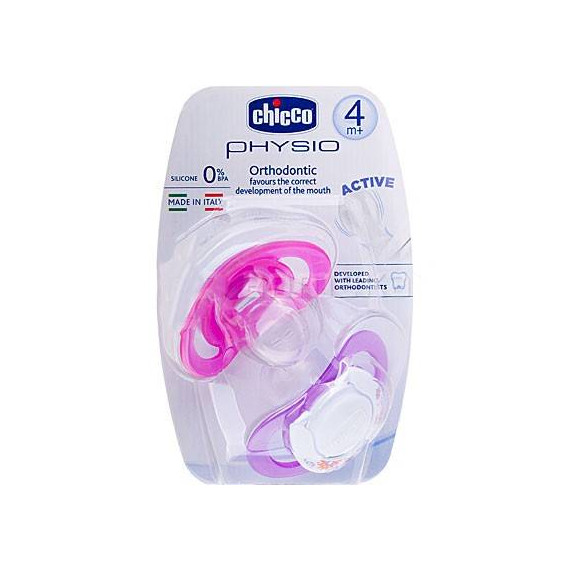 სილიკონის მატყუარა 2ც (4 თვე+) - Chicco, 2 image