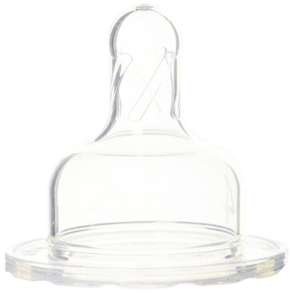 სილიკონის განიერყელიანი ბოთლის საწოვარა 9m+ - Dr.brown's, 2 image