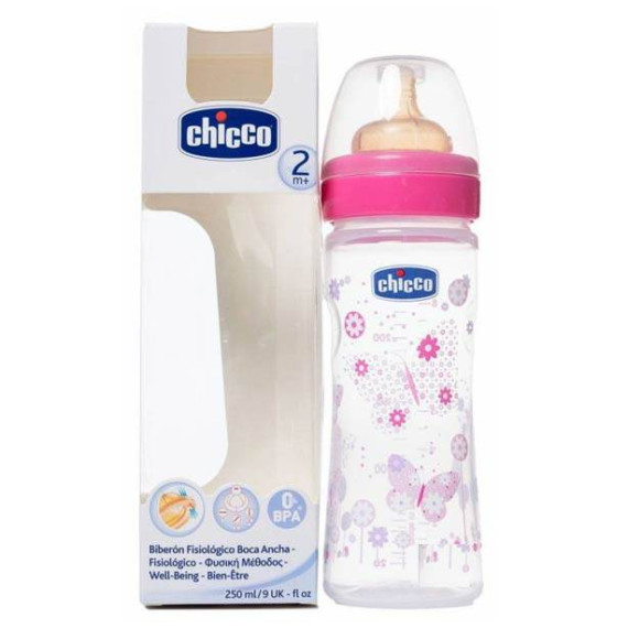 პლასტ ბოთლი 2+ (ლატექსი) - Chicco