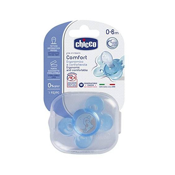 სილიკონის მატყუარა (0-6 თვე) - Chicco, 3 image