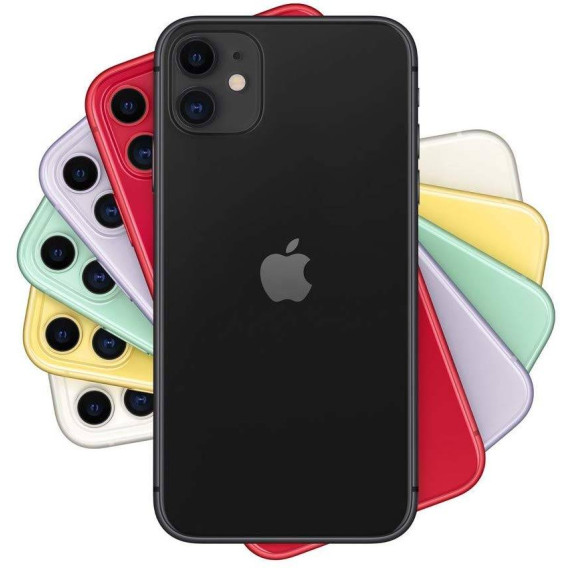 Apple მობილური ტელეფონი iPhone 11 64GB Black (ეფლი), 4 image