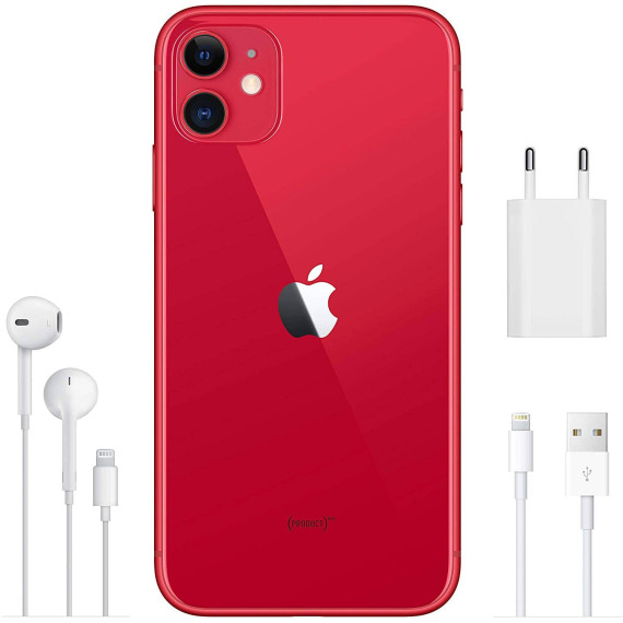 Apple მობილური ტელეფონი iPhone 11 64GB (PRODUCT) Red (ეფლი), 5 image