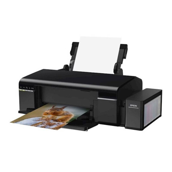 პრინტერი ფერადი დისკზე ბეჭდვით - Epson L805 with WI-FI (C11CE86403)