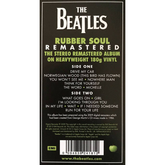 The Beatles - Rubber Soul - Vinyl, 3 image The Beatles - Rubber Soul - Vinyl, 3 image