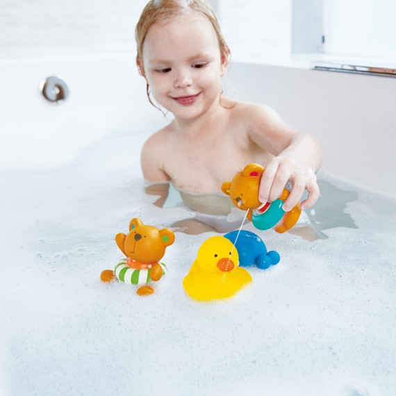 აბაზანის სათამაშოები - Teddy and Friends Bath Squirts, 2 image