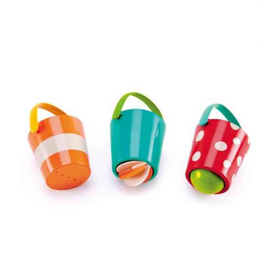 აბაზანის სათამაშოები - Happy Buckets Set