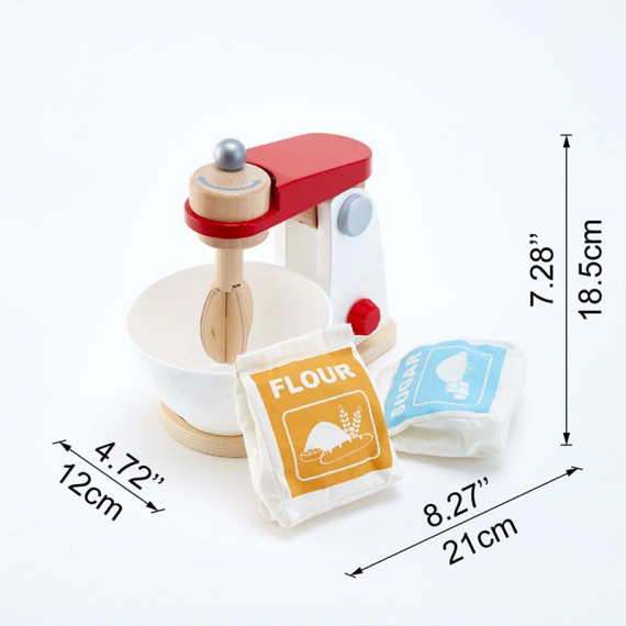 ხის სათამაშო მიქსერი – Hape, 4 image ხის სათამაშო მიქსერი – Hape, 4 image