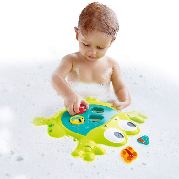 აბაზანის სათამაშოები – Feed-Me Bath Frog, 3 image