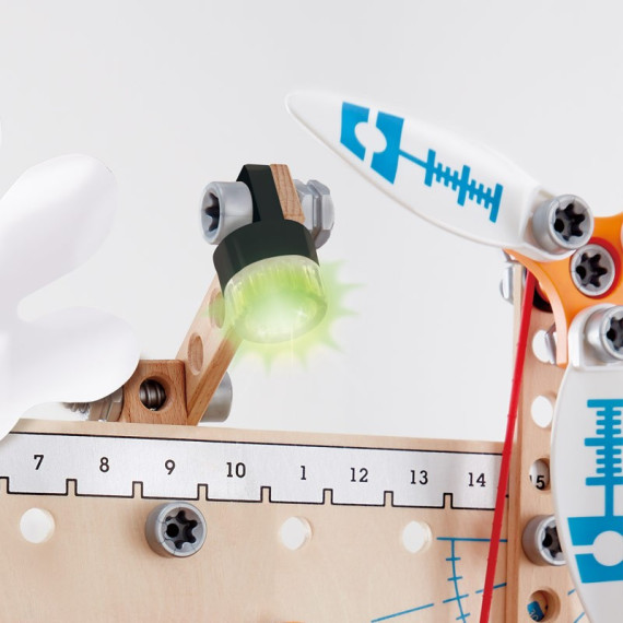 ხის სათამაშო სახელოსნო პატარებისთვის Deluxe Scientific Workbench – Hape, 3 image