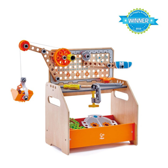 ხის სათამაშო სახელოსნო პატარებისთვის Discovery Scientific Workbench – Hape